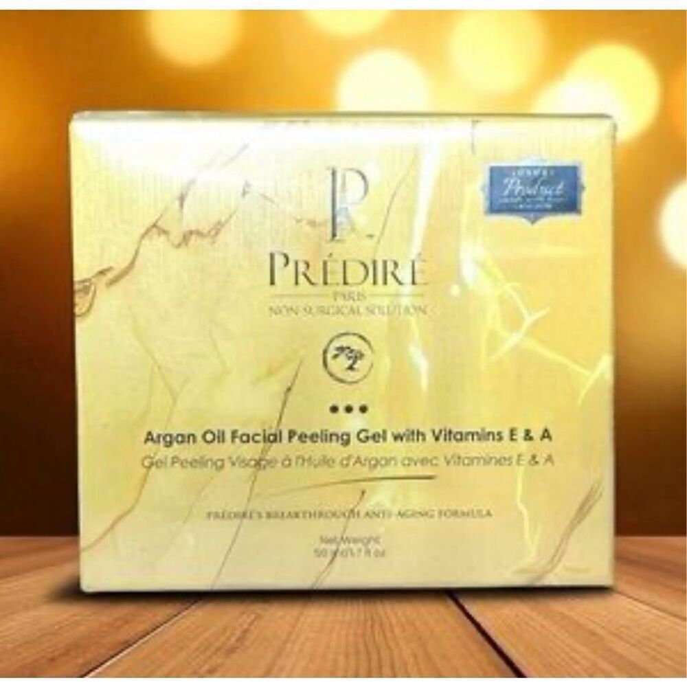 Prédiré Paris - NWT - Argan Oil Facial Peeling Gel w/Vitamins E & A. MSRP $300.